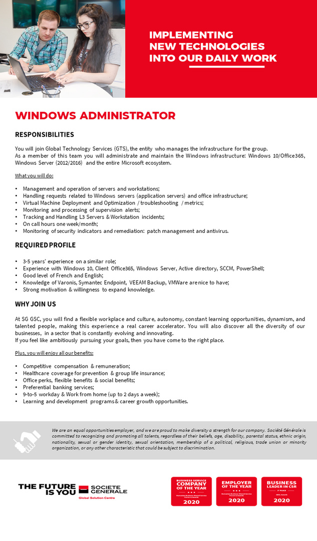 JD_SGGSC_Windows Administrator